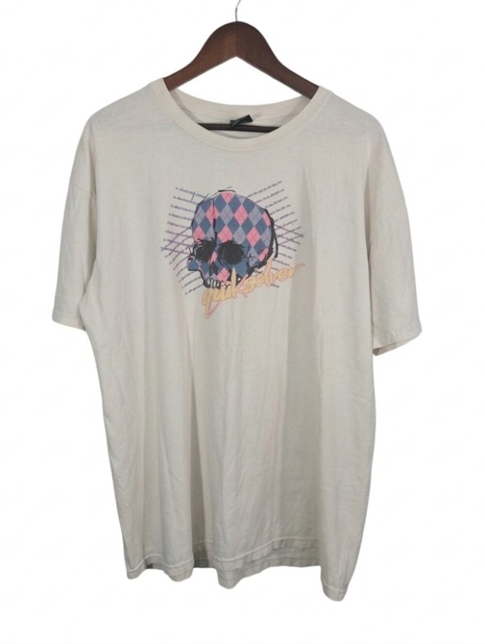 Quiksilver graphic skull tee